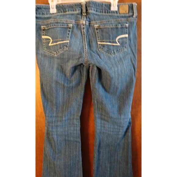 American Eagle Artist Stretch Med Wash Jeans 5 Pockets Women’s Size 12 - Picture 11 of 16